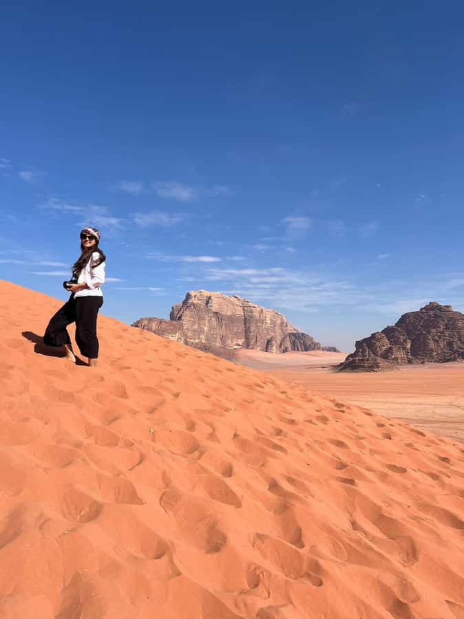 2H Jeep Tour Morning or Sunset Wadi Rum Desert Highlights - The sunset area gives the tour its best finish