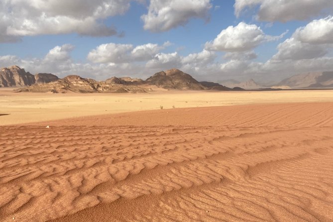 3-Day Group Tour to Petra, Wadi Rum and northern Jordan from Amman/Dead Sea - Day one: Aqaba and the red cliffs of Wadi Rum