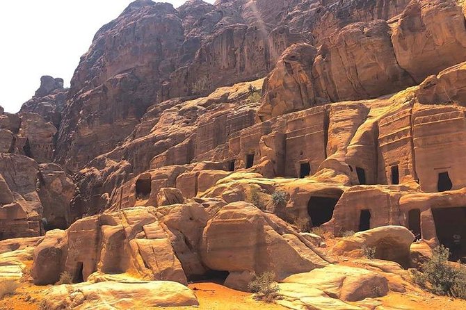 3Days Tour Petra & Wadi Rum from Amman, Dead Sea OR Amman Airport - Day 1: Walk through the Siq into Petra