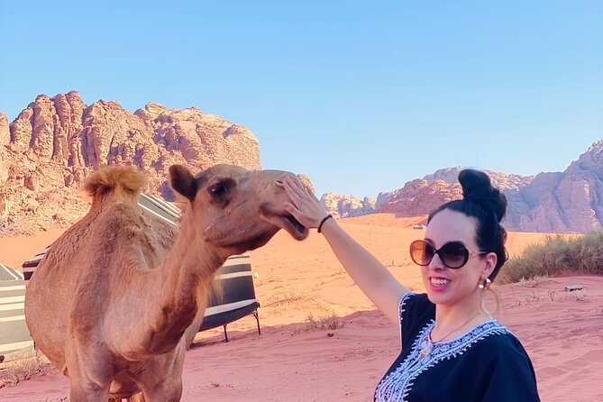4 Hour Jeep Tour (morning or sunset) - Wadi Rum Desert Highlights - Red Sand Dune, where the climb is harder than it looks