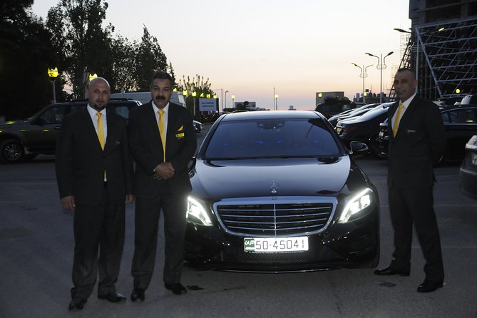 Airport pickup or drop off transfer from or to Amman city - Hotel pickup for the return journey