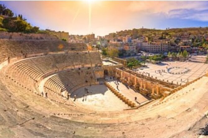 Amazing Panoramic Amman City Tour - King Abdullah Mosque requires respectful clothing
