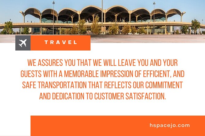 Amman Airport Private Transfers - Key points at a glance