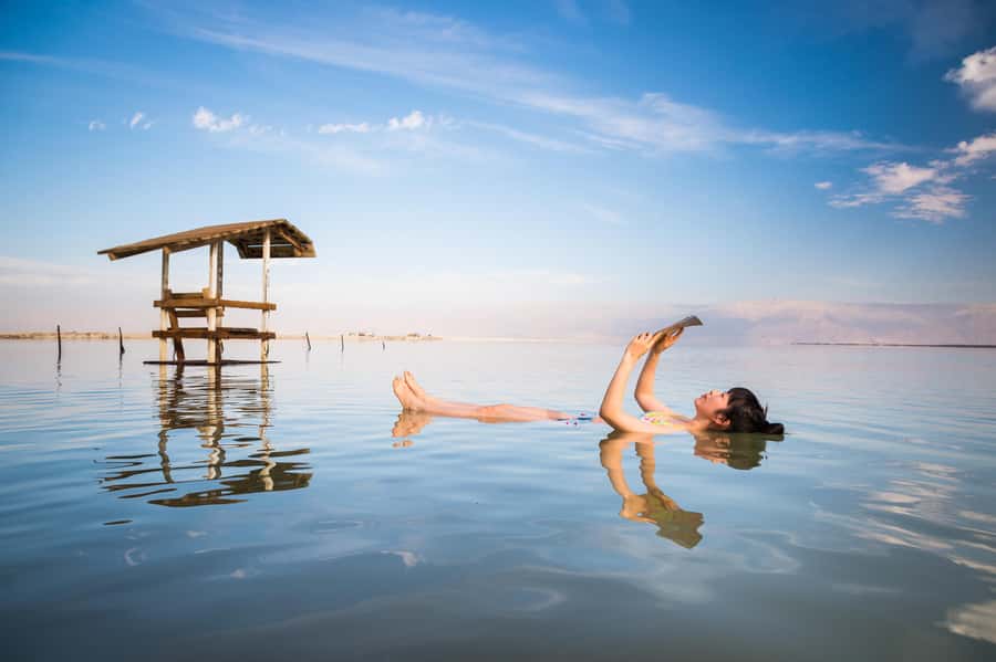 Amman: Day Trip to Madaba, Mt. Nebo, Baptism Site & Dead Sea - The Dead Sea is the right ending