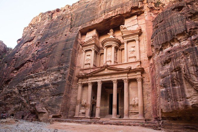 Amman Petra Full-Day Trip - The Street of Facades, Royal Tombs, and amphitheater