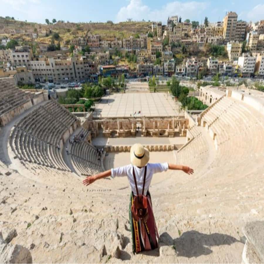 Amman: Private Sightseeing City Tour - King Abdullah Mosque and the modern capital
