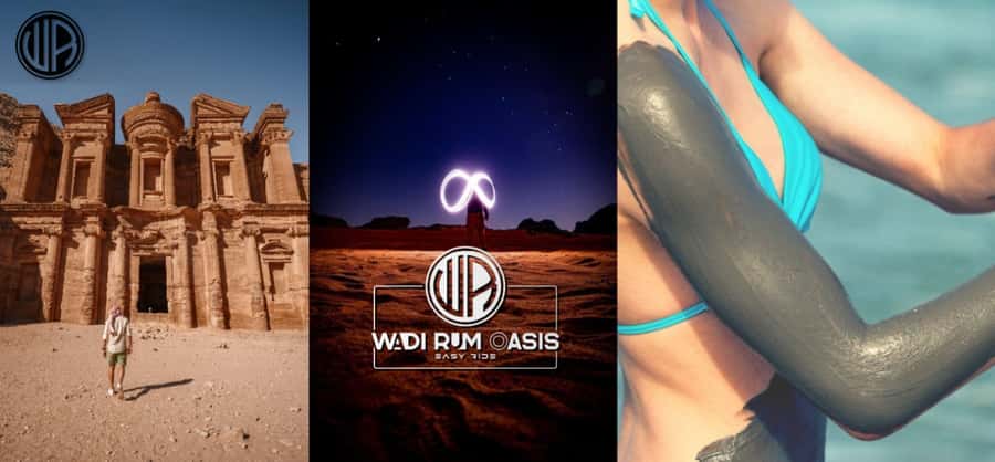 Amman to Petra Wadi Rum Dead Sea 2 or 3 Days Private Tour - Three Jordan icons in one private trip