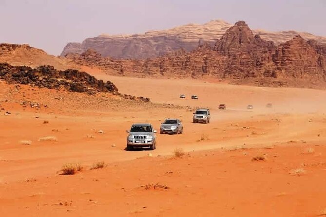 Aqaba Airport Transfer to Petra - WiFi, soft drinks, and an English-speaking driver