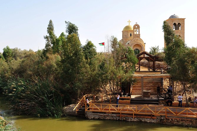 Bethany Baptism Jordan River Visit from Amman Option Iraq Al Amir - The visitor center and shuttle system