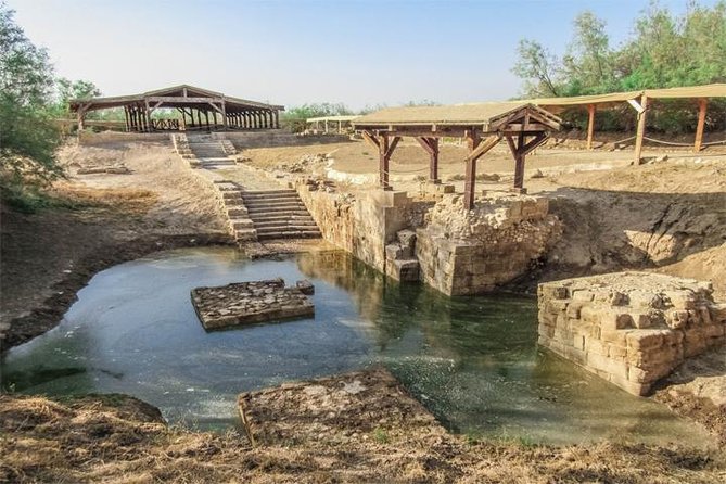 Bethany Baptism Jordan River Visit from Amman Option Iraq Al Amir - Walking among baptism pools and church ruins