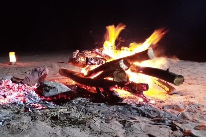 Cooking outside in little Petra between the Mountains. - What the $50 price really covers