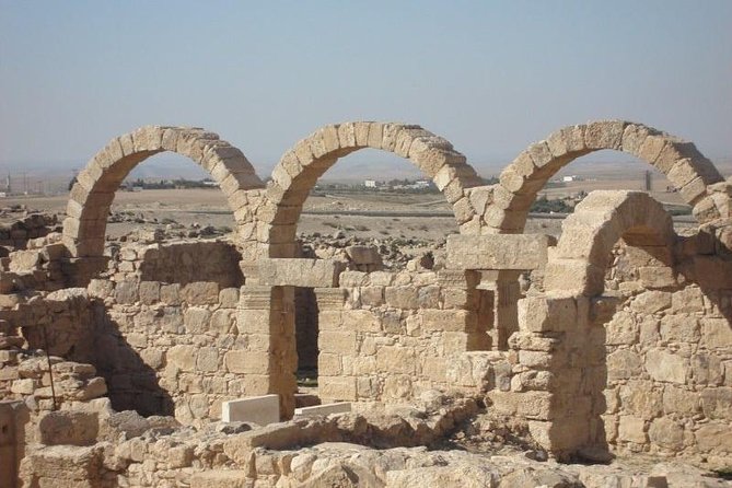 Day Tour - Madaba, Mount Nebo and Baptism Site - Mount Nebo, Moses, and the view toward the Jordan Valley