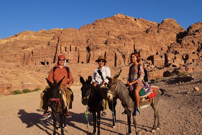 Day Tour To Petra Transfers Only From Amman - Following the Street of Facades