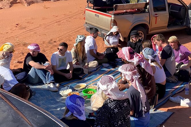 Discover Wadi Rum by 4x4 with a Bedouin guide - Lawrence’s Spring and the first desert views