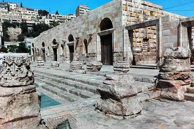 Downtown (Amman city) sightseeing 5 hours - King Abdullah Mosque and the blue dome