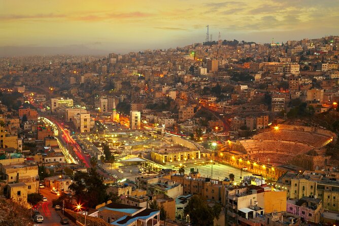 Downtown (Amman city) sightseeing 5 hours - Rainbow Street, a modern finish to the route