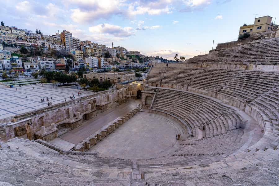 From Amman: Full day Jerash and Amman city Tour - Walking the colonnades of ancient Jerash