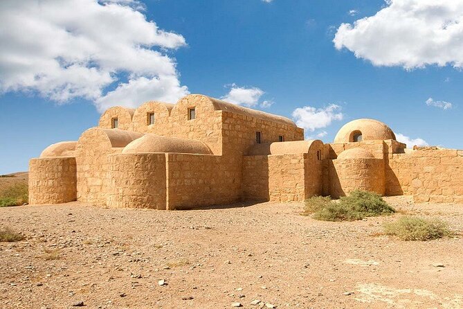 From Amman: Full-Day tour Amman city tour and desert castles - Quseir Amra and its unusual desert setting