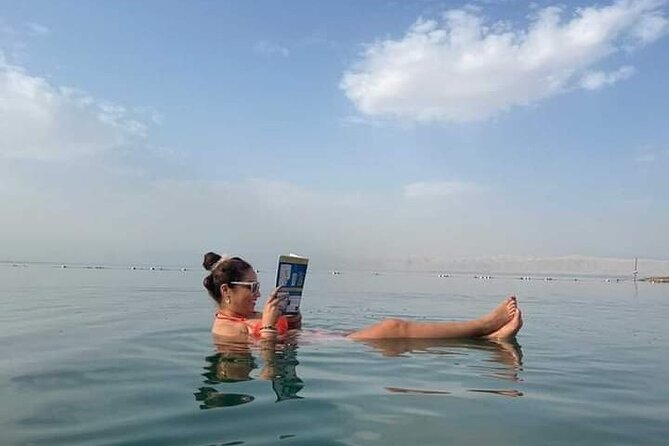 From Amman : Madaba, Mount Nebo and Dead Sea Full day tour - Three hours at the Dead Sea