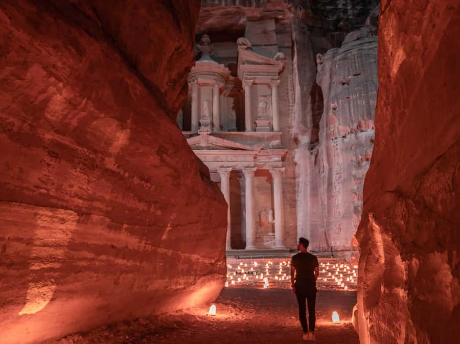 From Amman: Petra Private Tour - The Theatre and the road toward the Monastery