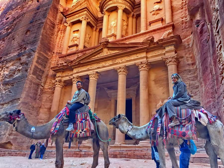 From Amman: Private Day Trip to Petra with Pickup - The Treasury and Petra’s Theater