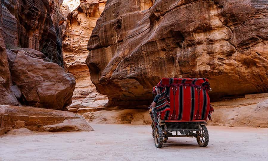 From Amman: Private Petra Day Trip with Guide - The Siq and Petra’s famous first view