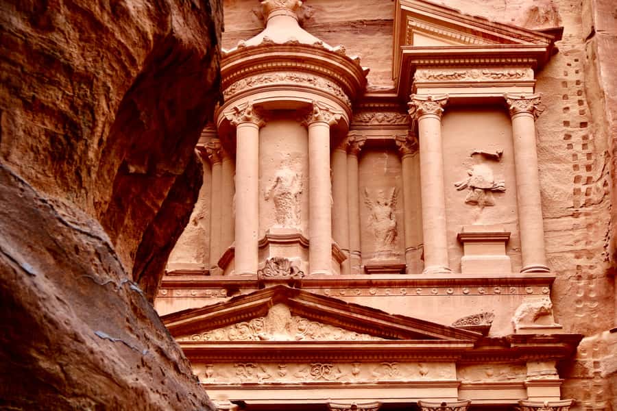 From Aqaba: Private Day Tour to Petra - The Treasury and Petra’s central monuments
