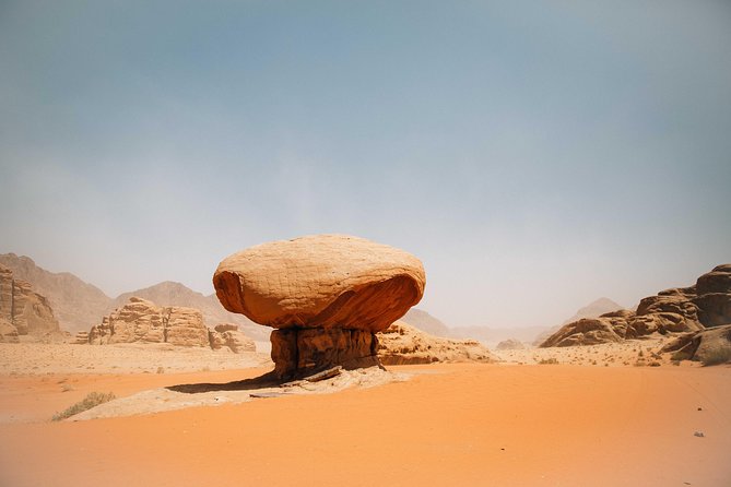 From Aqaba: Wadi Rum Desert Tour with taxi transfers from Aqaba - Aby Khashaba Canyon and a closer look at the rocks