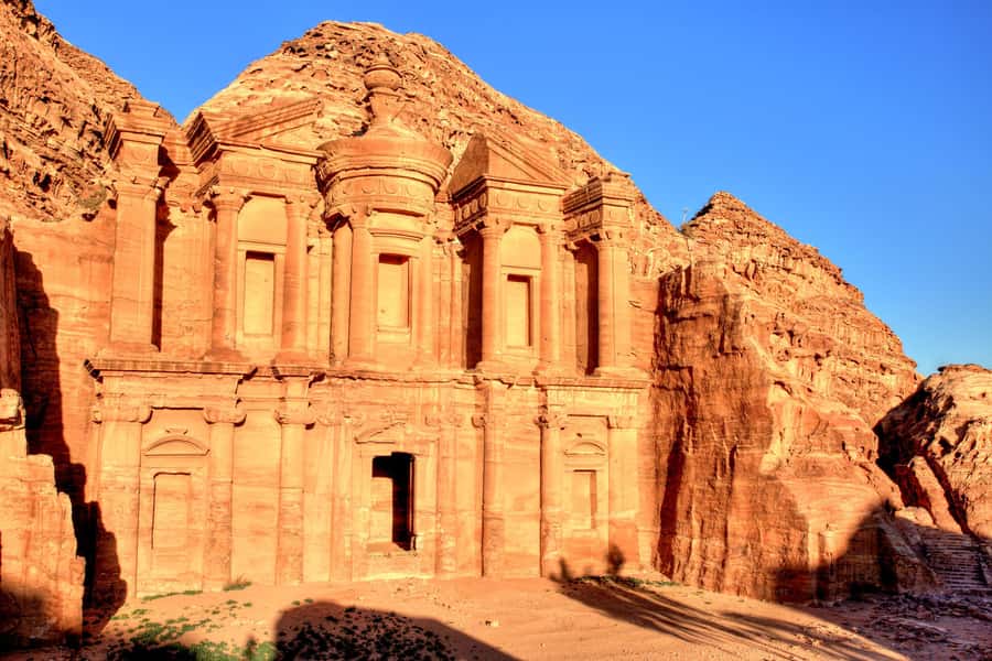 From Eilat: Petra Ancient City Tour and Buffet Lunch - The desert road toward Petra