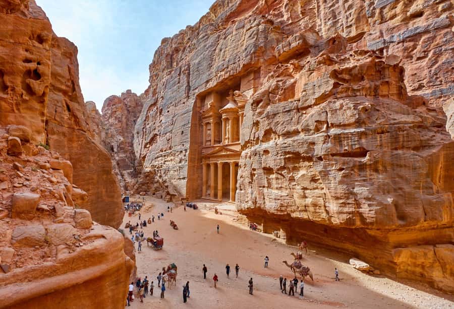 From Eilat: Petra Day Private Tour - Entering Petra through the Siq