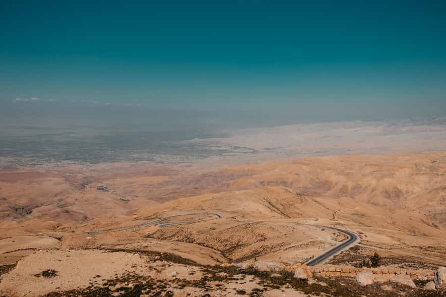 From Jerusalem: Petra 2-Day Tour - Mount Nebo and the view toward the West Bank