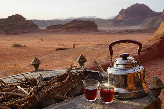 From Petra to Wadi Rum, then back to Amman or the airport. - Seeing Wadi Rum from a Bedouin 4x4