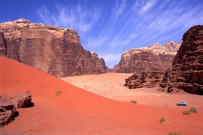 From Petra to Wadi Rum, then back to Amman or the airport. - Tea, local contact, and optional camel riding