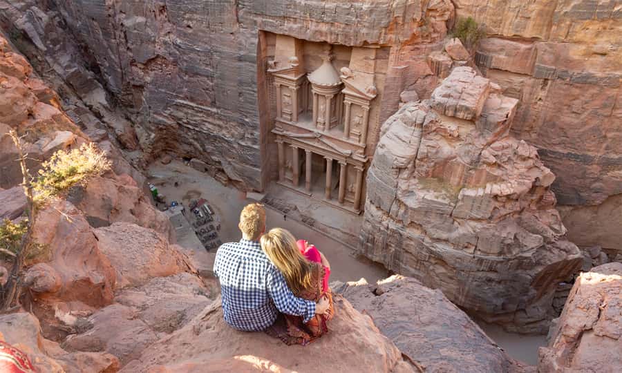 From Sharm El Sheikh: Day Tour to Petra by Ferry - Taba and the border crossing