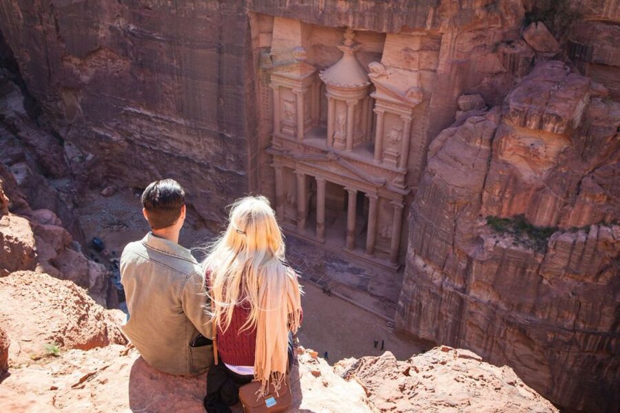 From Sharm ElSheikh: The Lost City (Petra) Day Tour by Ferry - Roman Theater and the King Wall graves
