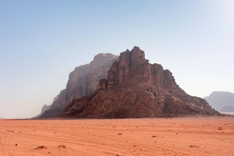 From Wadi Rum: 2-Hour Jeep Tour with Meals & Overnight Stay - Lawrence’s Spring and the first desert views