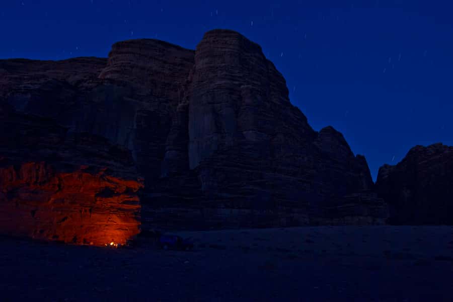 From Wadi Rum: Jeep Tour with Overnight Desert Camping - Natural bridge and the changing face of Wadi Rum
