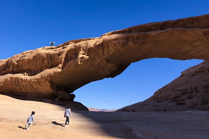 Full-Day 8 Hour Jeep Tour into Wadi Rum Protected Area with Stay - Mushroom Rock and Burdah Rock Bridge