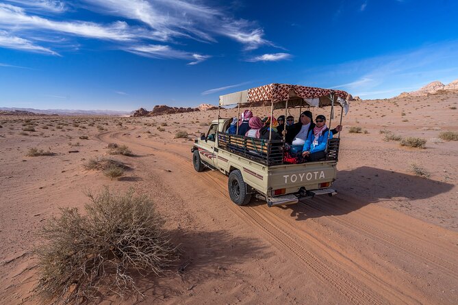 Full Day Jeep & Camel Tour No stay - Bedouin lunch, tea, and time in the desert