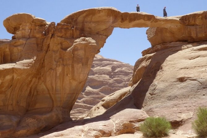 Full Day Jeep Tour and Overnight in Wadi Rum - Mushroom Rock, Burdah views, and Abu Khashaba Canyon