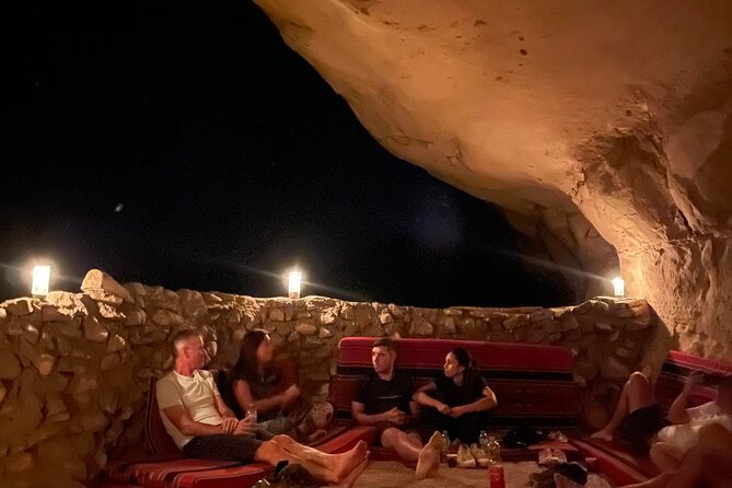 Full-Day Jeep Tour and Sleeping in cave Night Under the Stars - Mushroom Rock and the White Desert