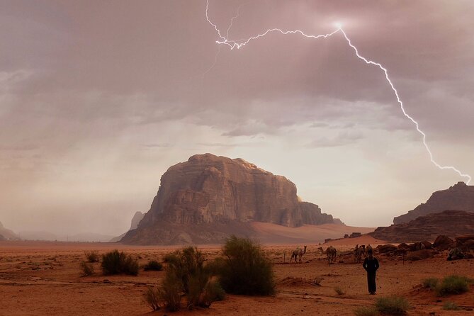 Full-Day Jeep Tour in Wadi Rum with Overnight Stay - Little Bridge and Lawrence’s House