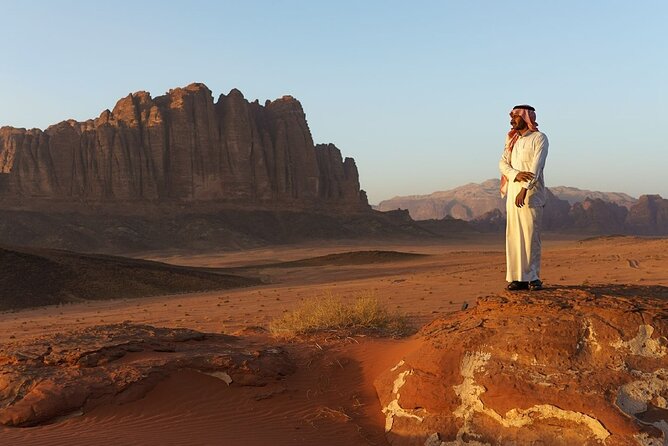 Full-Day Jeep Tour in Wadi Rum with Overnight Stay - Abu Khashaba Canyon and the second rock arch