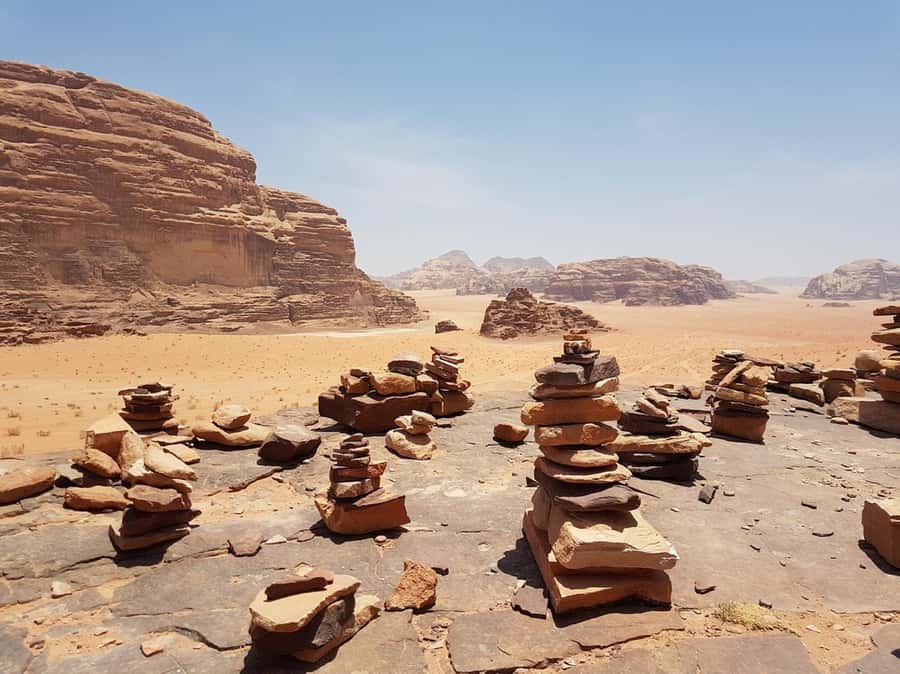 Full Day Jeep Tour ( Lunch) Wadi Rum Desert Highlights - Sunset with tea at the Wadi Rum viewing area