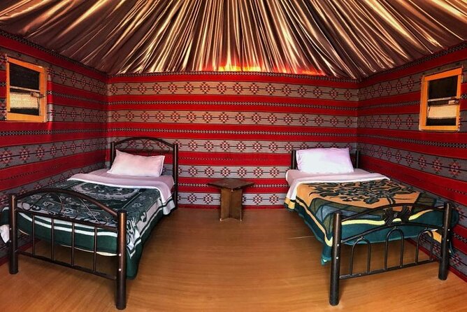 Full Day Jeep Tour with Overnight in Bedouin Camp - Dinner, a private tent, and breakfast