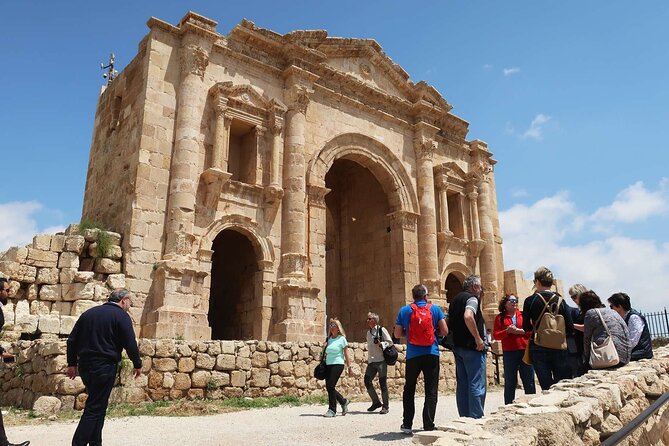 Full day Tour in Jerash and Dead sea from Amman - Walking through Jerash’s Roman center