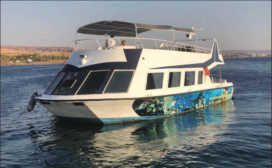 Glass Boat & Snorkeling with day use of Berenice Beach Club - Berenice Beach Club adds real value to the $35 price