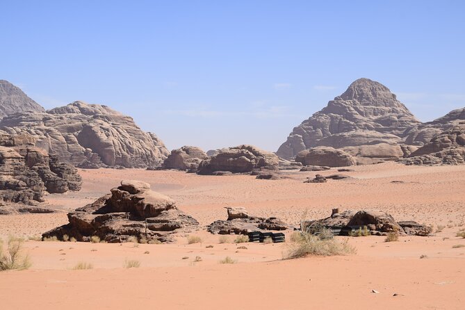 Half day Jeep and camel tour No stay - The Nabatean temple begins the history lesson