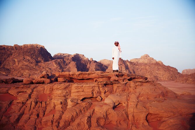 Half-Day Jeep Safari "Wadi Rum Highlights!" w/ Professional Bedouin Guide - Starting at Wadi Rum Village at 9:00