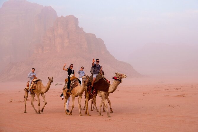 Half day Jeep Tour in Wadi Rum incl. water and Bedouin tea - Red dunes and Bedouin tea